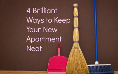 4 formas simples y manejables de mantener su nuevo apartamento limpio y fresco