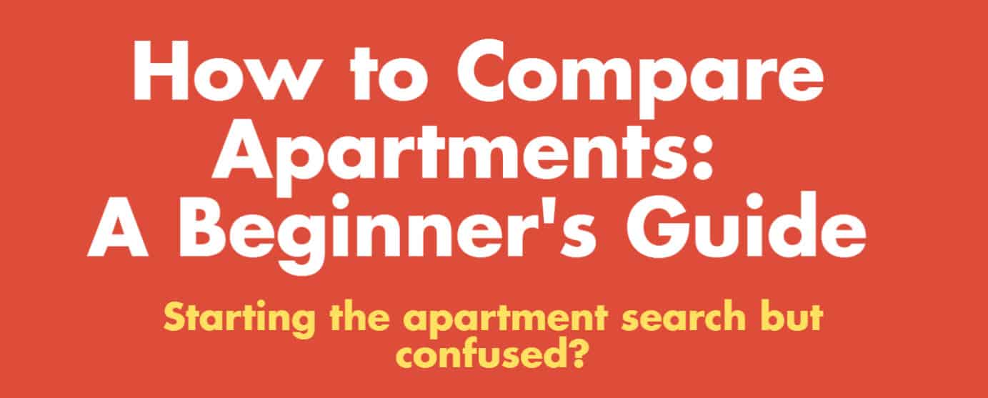 how to compare apartments