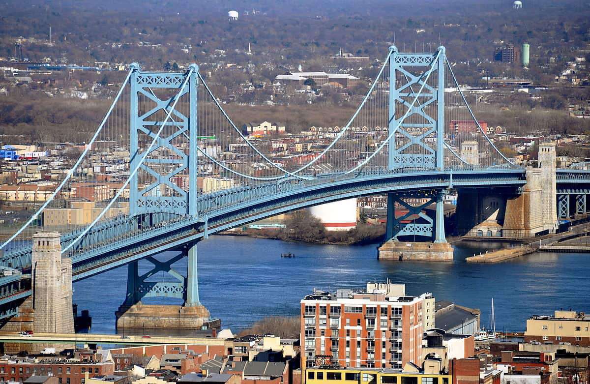 Philly encontra moradores locais (principalmente) para si mesmos | Corrida da Ponte Ben Franklin | phillyaprententals