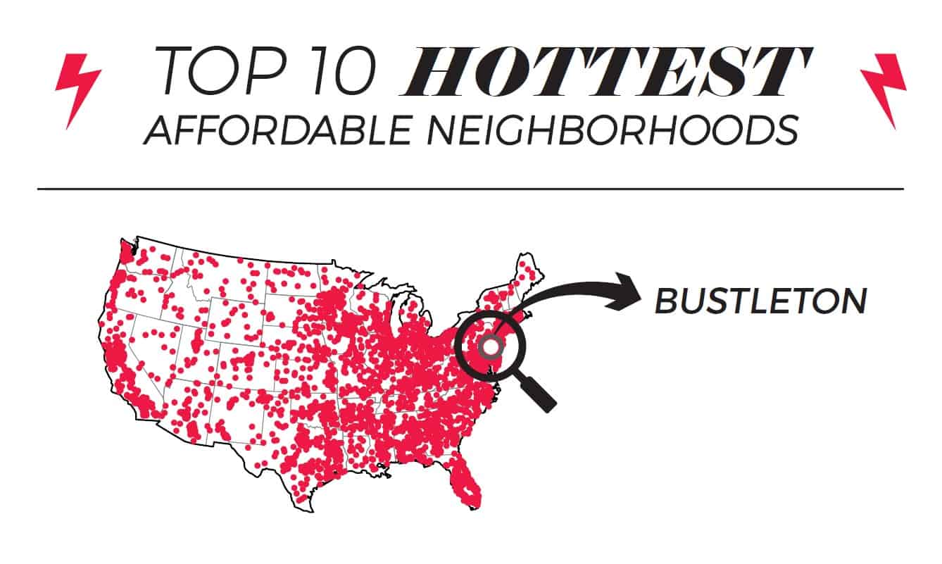 Picture showing Bustleton: Ranked #6 hottest affordable neighborhood in the country