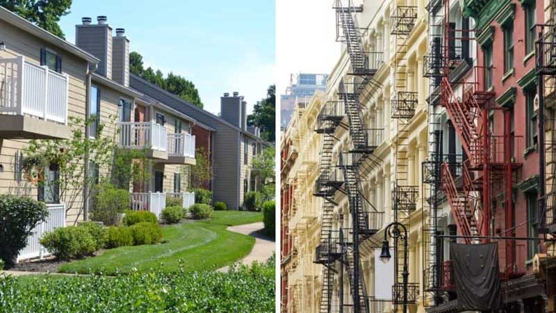 Two Apartment Buildings, Side-by-Side | www.phillyaptrentals.com