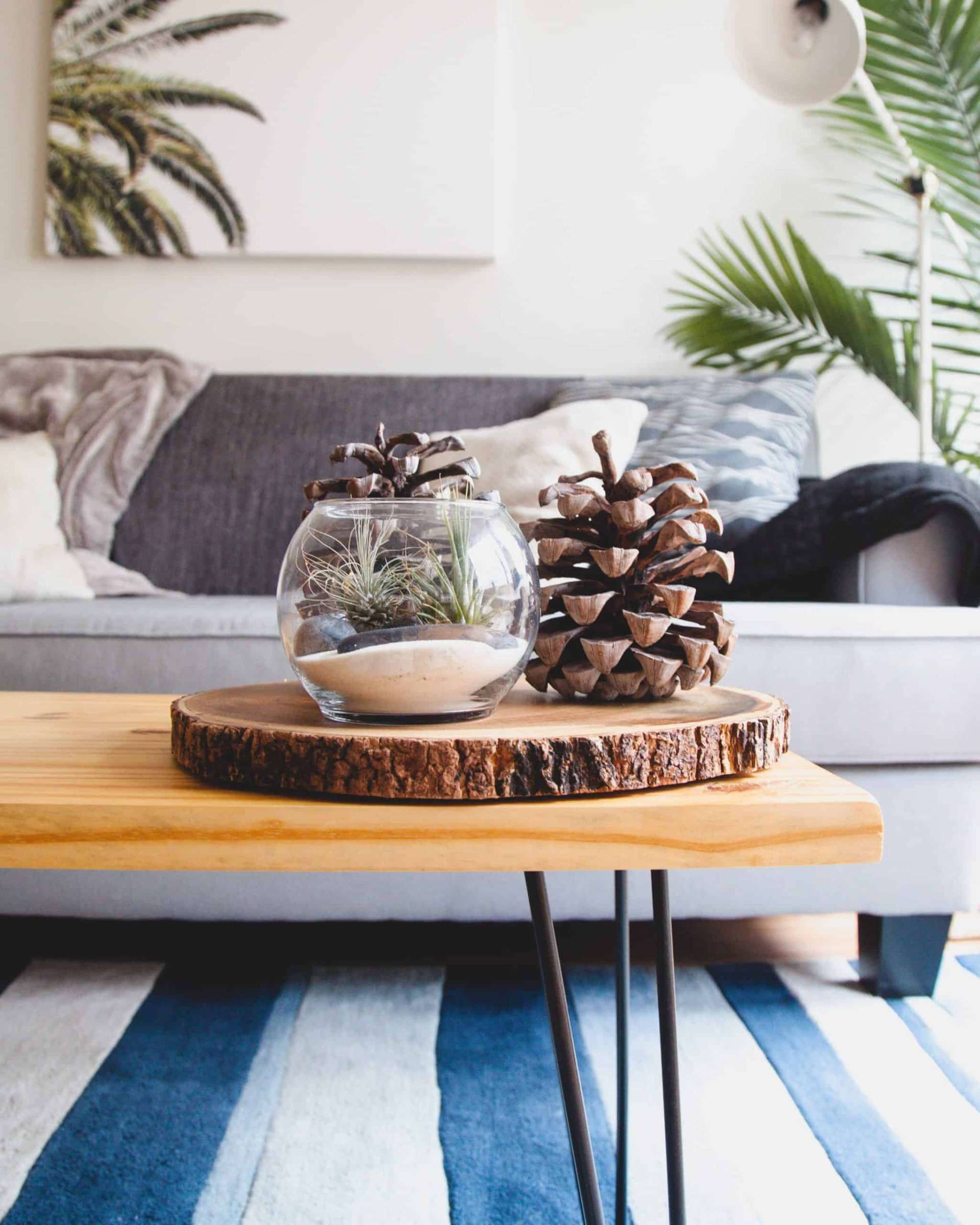 picture of table inside an apartment