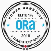 ORA Power Rankings Elite 1% Award 2018