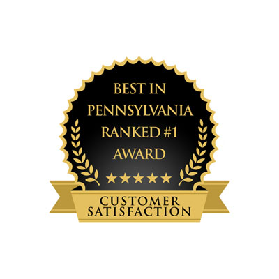 #1 Best In Pennsylvania in Customer Satisfaction Badge
