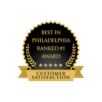 #1 Best In Philadelphia in Customer Satisfaction Badge