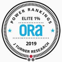 ORA Power Rankings Elite 1% Award 2019