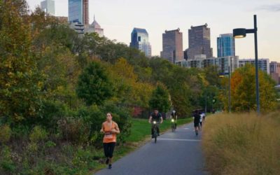 Los mejores sitios web para identificar senderos para correr en el área de Filadelfia