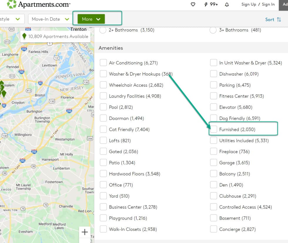 Do Apartments Come with Furniture?