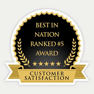 Back to Back Top 10 in Nation Award