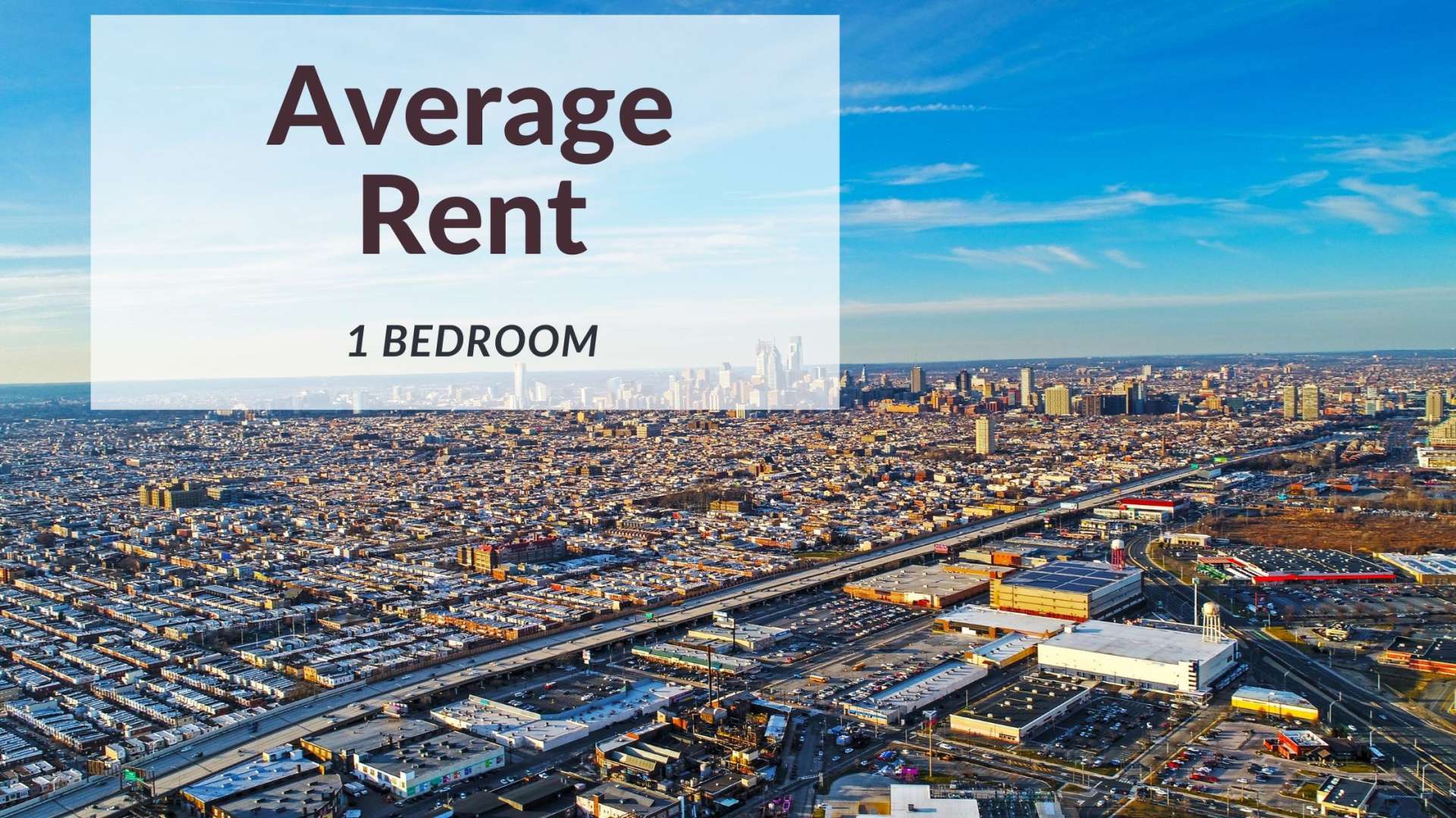 What is the Average Rent of a 1-Bedroom Apartment in Philadelphia average rent for a one bedroom apartment