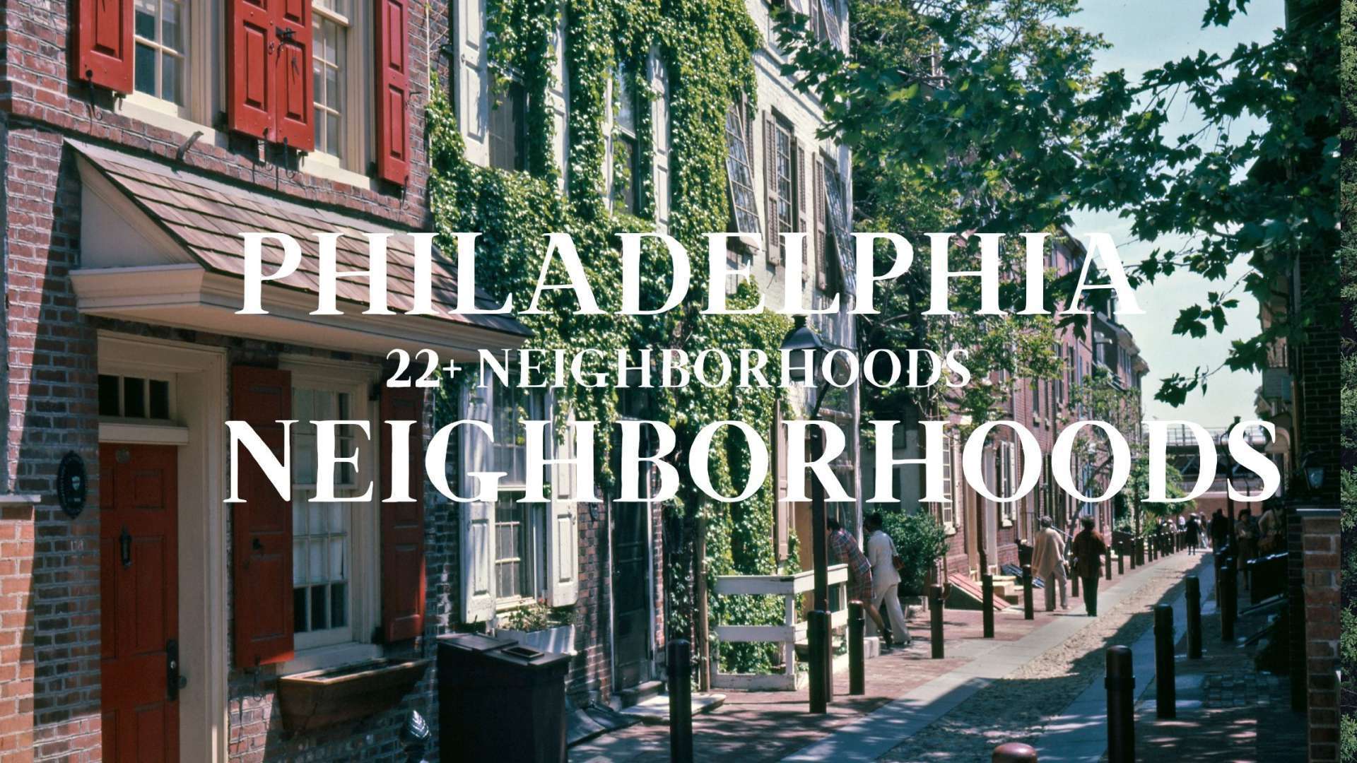 In welke wijk in Philadelphia moet ik wonen?