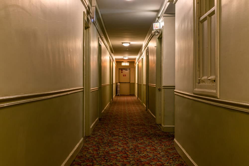 Why Americans Don't Call Apartments Flats | Apartment Hallway | www.phillyaptrentals.com 