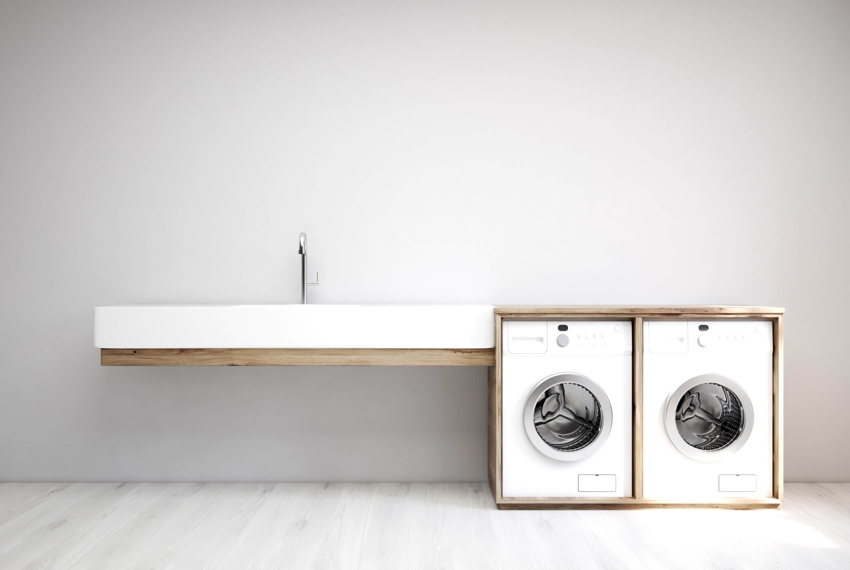 Side-by-side washer Dryer | www.phillyaptrentals.com