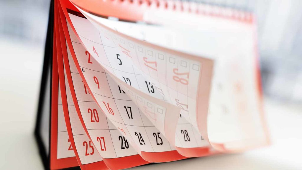 HOW MUCH NOTICE DO YOU HAVE TO GIVE WHEN VACATING AN APARTMENT? | Desk Calendar | phillyaptrentals.com