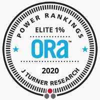 ORA Power Rankings 精英 1% 奖 2020