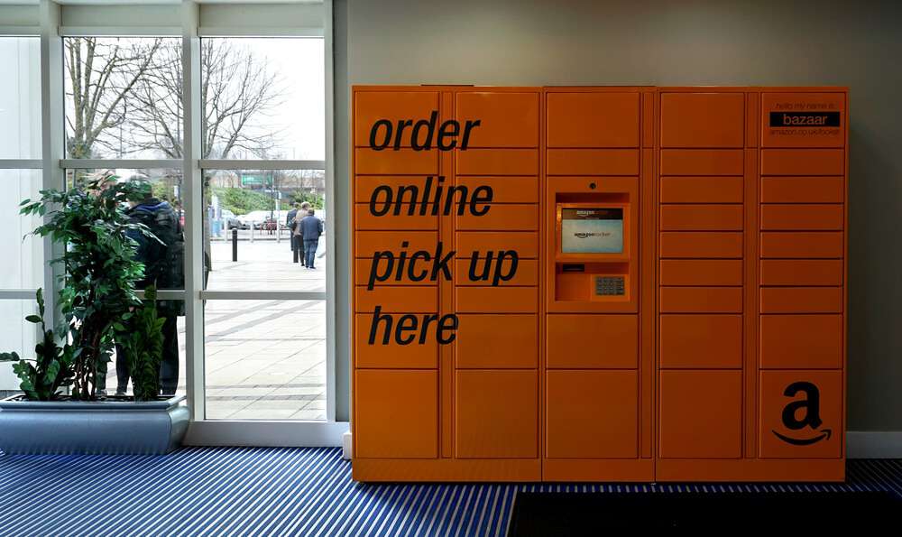 Example Amazon Package Locker | www.phillyaptrentals.com 
