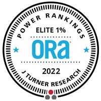 ORA 파워 랭킹 엘리트 1% 어워드 2021