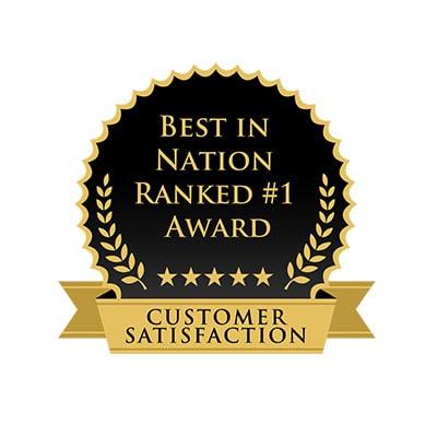 #1 Best In Philadelphia in Customer Satisfaction Badge