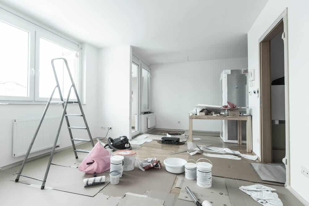 Appartement en cours de rénovation | www.phillyaptrentals.com